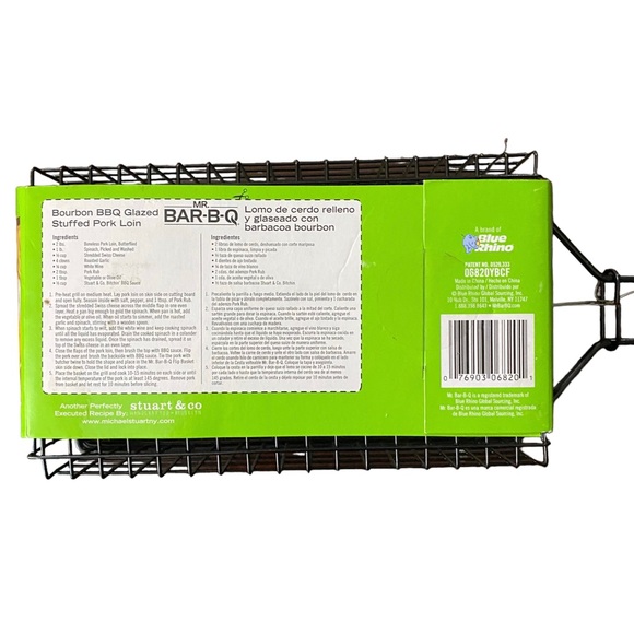 NWT- Mr. Bar-B-Q grill/flip basket - Picture 4 of 5